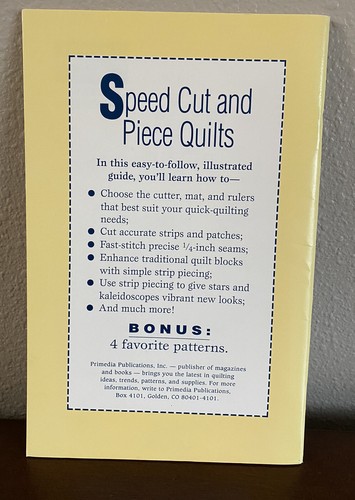 Quiltmaker - Rotary Cutting Basics & Beyond Speedy Cutting Techniques Book - Picture 2 of 2