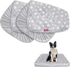 Waterproof Dog Bed Covers Replacement Washable Pet Bed Cover 2 Pack Multi-Size