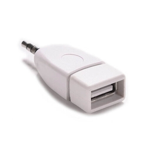 1× 3.5mm Male AUX Audio Plug To USB 2.0 Female Converter Adapter Jack Car MP3 - Picture 2 of 5