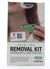 2-BOXES /EVERLOM Up to 24 Skin Tag Remover Kit - Medium to Large 4-8mm Skin Tag