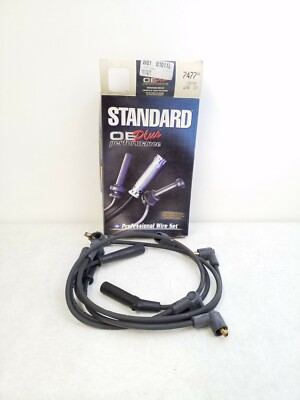 7477 Standard O E Plus Performance Professional Wire Set 7mm Black 
