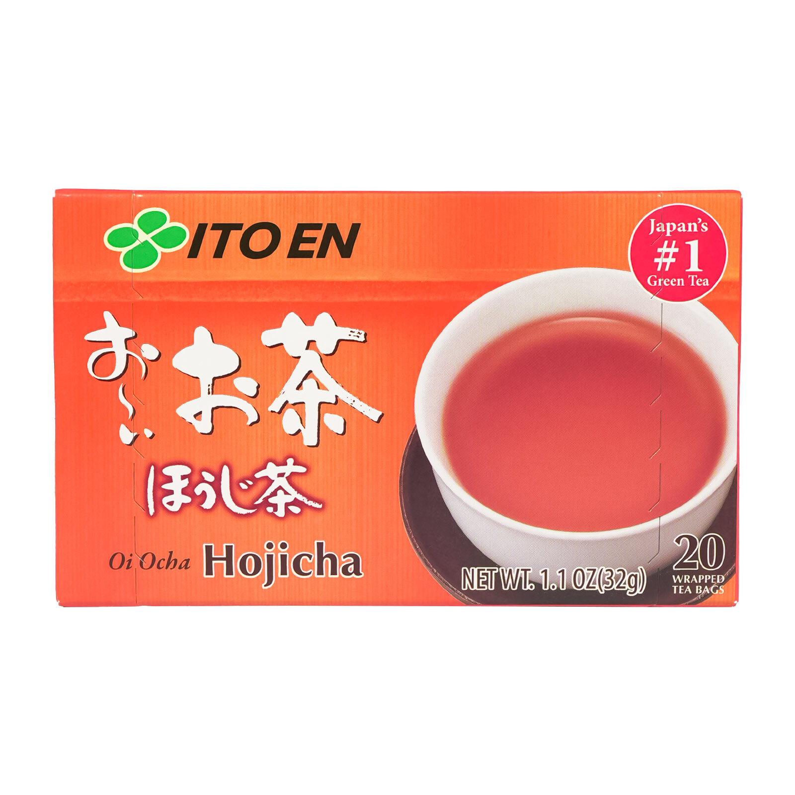 Ito En Hojicha Teebeutel 32g Gerösteter Grüner Tee aus Japan Grüntee Green Tea