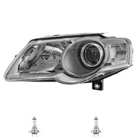 Scheinwerfer Links H7/H7 FüR VW Passat Variant 3C5 3C2 Inkl. Osram Lampen