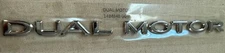 Tesla Dual Motor Badge 1484848-00-B OEM Chrome