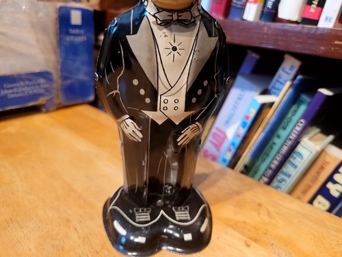VERY NICE VINTAGE 1930'S MARX TIN WIND UP STANDING CHARLIE McCARTHY - Picture 7 of 8