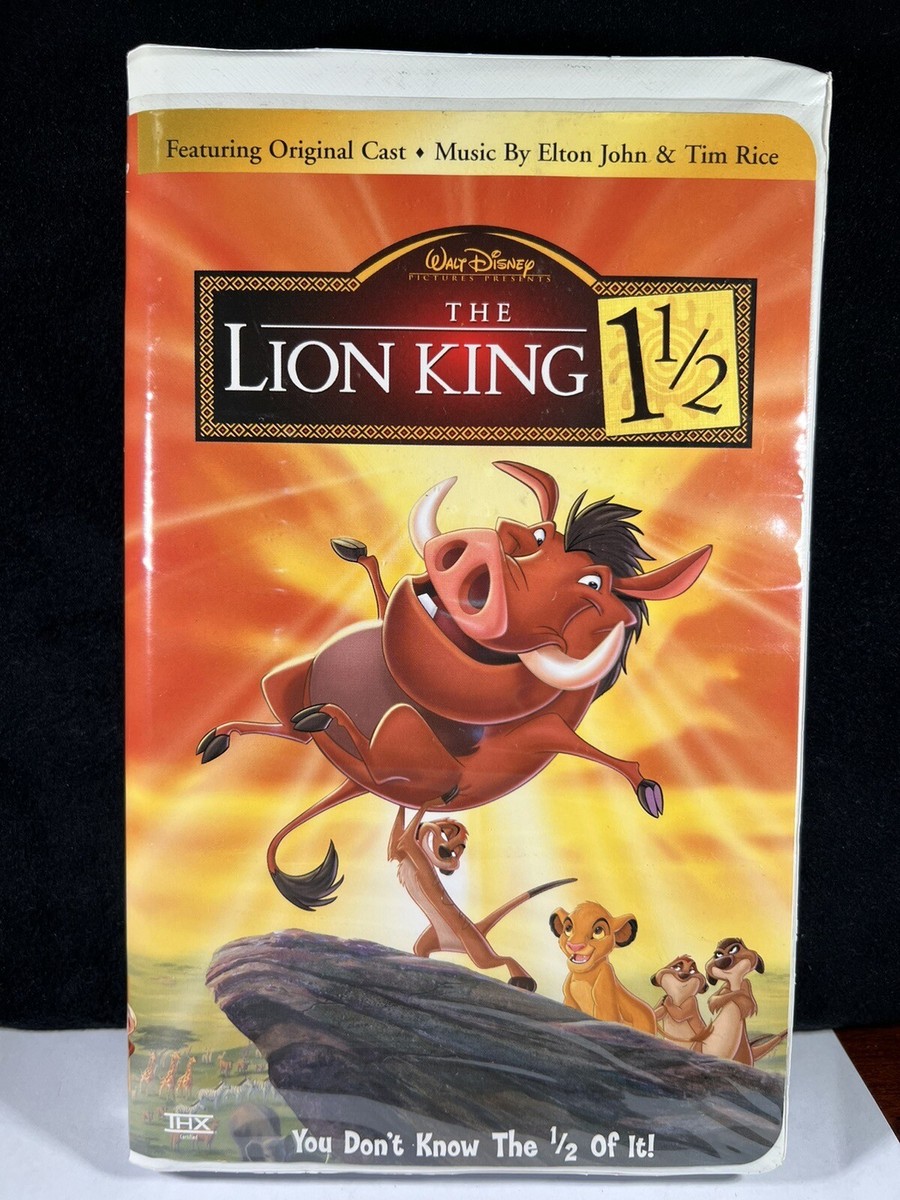🔥Walt Disney Presents “￼The Lion King 1 1/2” TRULY MAGICAL