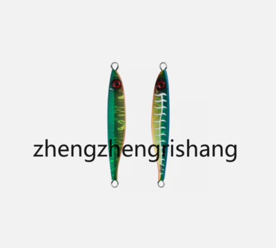 40g 60g 80g 100g Metal Jig Lures Glow Casting Jig Lures Fishing Tackle Saltwater