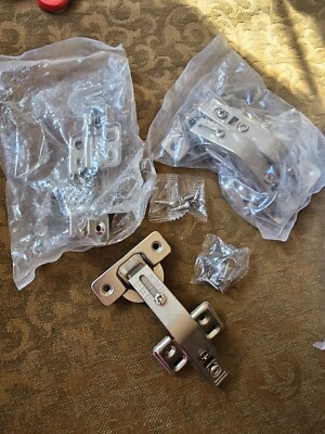 4 Berta (2+2) 135/165 Degree Hinges Combination Full Overlay 2-Cam 4-Way Adju...