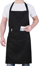 Chef Apron for Men and Women Professional for Cooking with Pockets - Adjustable
