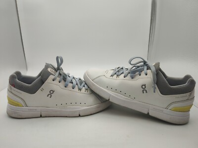 On Cloud-THE ROGER-ADVANTAGE Running Sneakers Shoes White/Blue Women's Size 9.5 