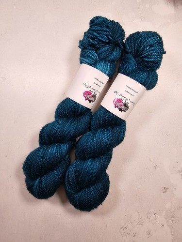Sw Merino Garn, Aran Gewicht, 100g, Blaugrün