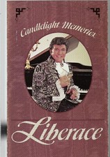 Candlelight Memories Of Liberace  by Liberace Cassette, 1991, Reader's Digest 