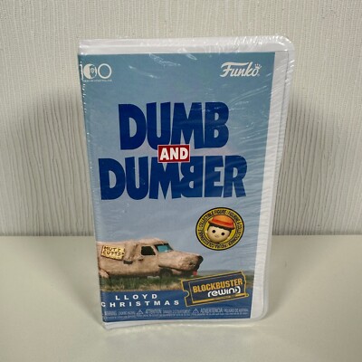 Funko Blockbuster Rewind Dumb And Dumber Lloyd Weihnachten Vinyl Figur NEU VERSIEGELT