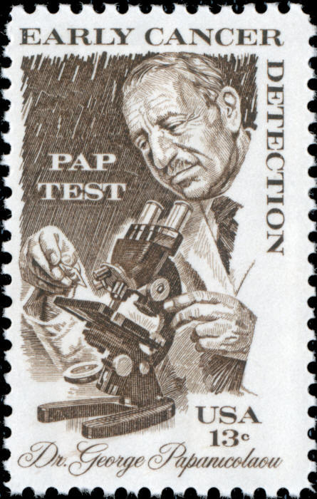 1978 13c Early Cancer Detection, Pap Test, Papanicolaou 1978 13c Early Cancer Detection, Pap Test, Papanicolaou