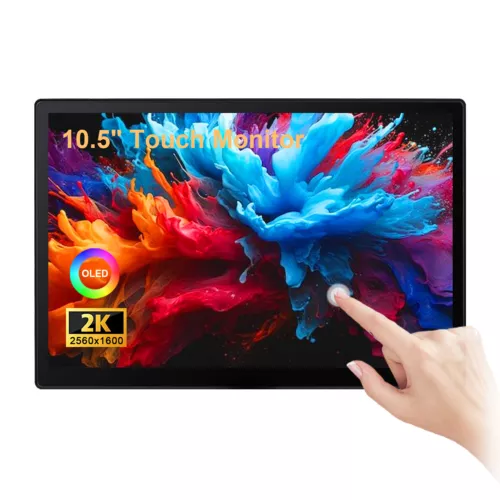 10.5'' OLED Touch Screen Portable Monitor 2560*1600 2K Display for Raspberry Pi