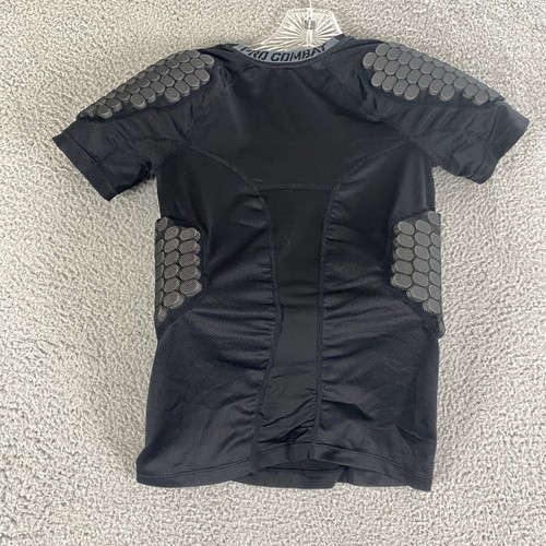Nike Shirt Boys Large Pro Combat Fitted Dri-Fit Compression Padded Football - Picture 6 of 9
