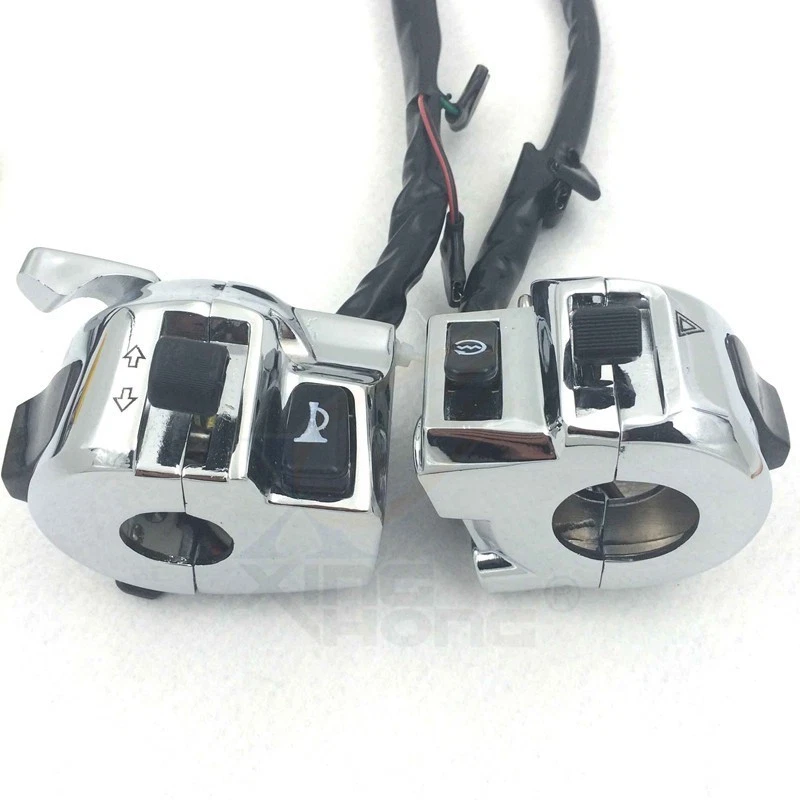 Cubierta de carcasa de interruptor para Suzuki Hayabusa GSX1300R 1997-2007 izquierda + derecha 1 par Foto 3 de 4