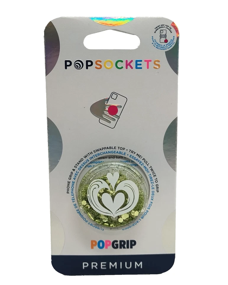 PopSockets Soporte de agarre para teléfono Brillo líquido You So Macha POPGRIP Popsocket Foto 2 de 4