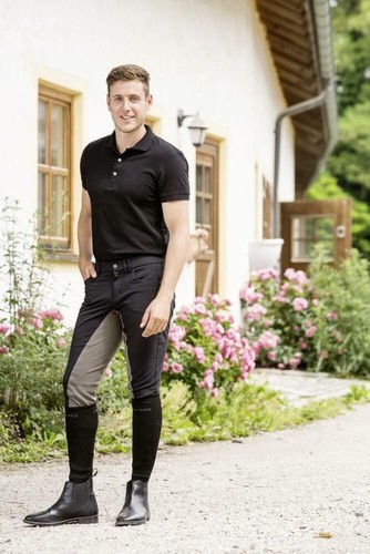 Reithose Techno für Herren Männerreithose Gr. 54 dark blue I5 - Bild 1 von 3