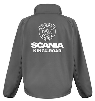 scania v8 softshell jacket