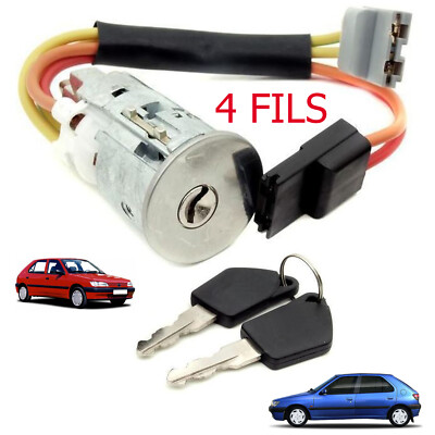 Neiman Antivol De Direction 2 Clés Peugeot 106 405 416292 ACS - Foto 2