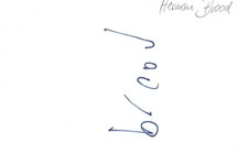 Herman Brood Autogramm signed 10x15 cm Karteikarte