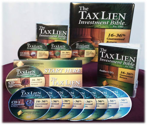 Best - Tax Lien Investment Course - All You Need! Property For Little Cash