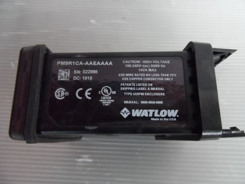 WATLOW EZ-ZONE PM PANEL MOUNT CONTROLLER PM9R1CA-AAEAAAA (26115) - Picture 3 of 7