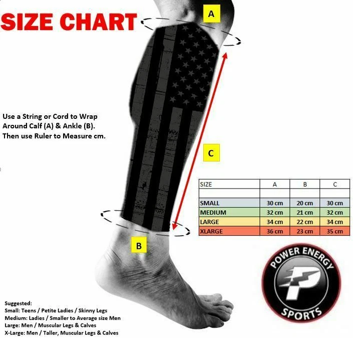 Stretch Compression Calf Leg Sleeve for Running Jogging Solid White 1 Pair - Image 2 of 2