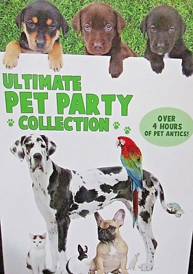 Animal Atlas: Pet Party 4 DVD Kittens,Puppies, Horses