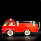 Vtg 60’s Structo Turbine Pumper Fire Truck Toy Pressed Steel Man Cave Parts ASIS