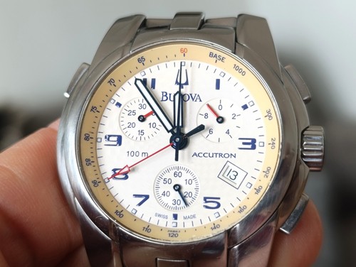 bulova Buzz Aldrin Apollo 11 mission Accutron crono 2009 ref. C852430 - Imagen 4 de 14