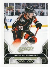 NM- 2020 Upper Deck MVP 127 Jakob Silfverberg  Anaheim Ducks Card