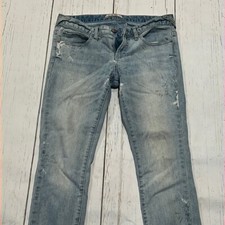 Free people blue floral jeans