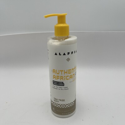 Alaffia - Conditioner Scalp Care Tea tree & Mint - 1 Each - 12 Fl Oz - Exp 01/25