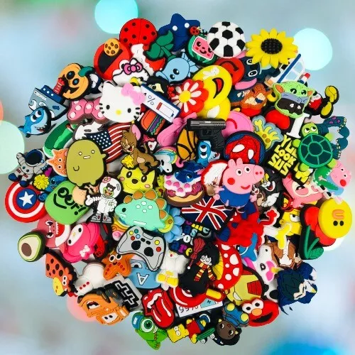 RANDOM BULK Croc Charms, Croc Charms Set, Shoe Charms Crocs