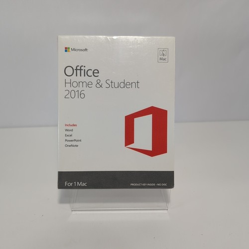 Microsoft Office 2016 (365) Home and Student Word Excel PowerPoint for Mac