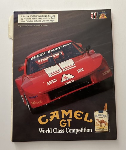 Vintage 1989 Columbus Ford Dealers 500 Program GTO GTU Camel GT - Picture 2 of 2