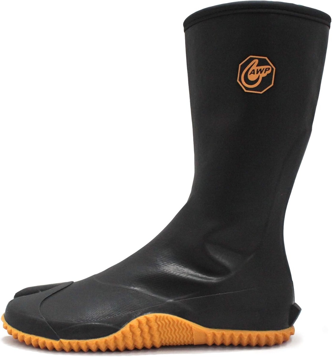 Rikio GT-01 Waterproof Rubber Tabi Boots with Zipper Split Toe