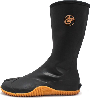 Rikio GT-01 Waterproof Rubber Tabi Boots with Zipper Split Toe