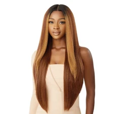 OUTRE SYNTHETIC MELTED HAIRLINE HD LACE FRONT WIG - KATIKA