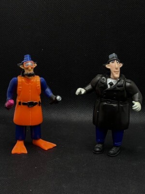 1991 Burger King Inspector Gadget Inflatable Jacket & Scuba Diver- Cool Cake Top