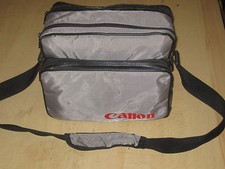 Vintage 1980s CANON Camera Shoulder Bag / Carrying Case soft w/ Shoulder Strap