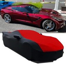 Indoor Car Cover Satin Stretch Scratch Dustproof For 2014-2019 Chevy Corvette C7