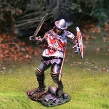 Collectors Showcase - Agincourt Knights Welsh David Gamme Wounded CS00677