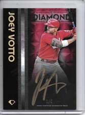 2023 Topps Diamond Icons JOEY VOTTO BLACK POLYCHROMATINK GOLD AUTO #1/5 REDS!