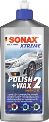 SONAX XTREME Polish+Wax 2 Hybrid NPT Politur Lackpflege 500 ml Glanz Schutz