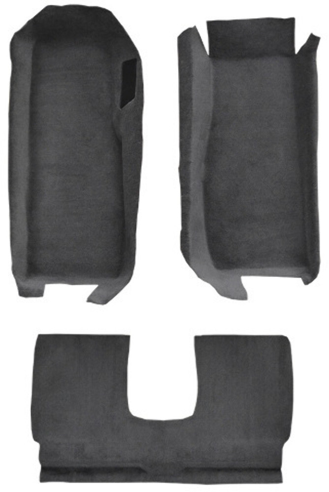 Carpet for 2005-2013 Chevrolet Corvette Coupe Front with Riser Cutpile