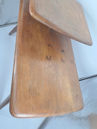 Vintage HEYWOOD WAKEFIELD Side End Table MCM Midcentury Modern - Picture 8 of 15