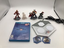 Disney Infinity 2.0 Bundle (Nintendo Wii U) 3 Figures & Base Iron Man Thor +